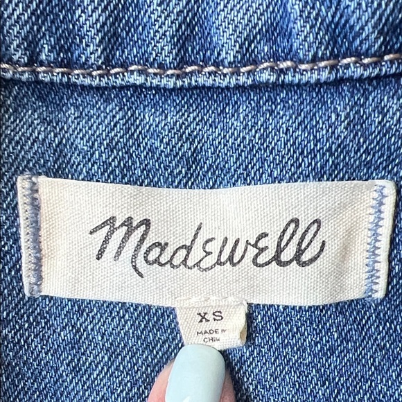Madewell Women's Utility Denim Overalls - Picture 6 of 6